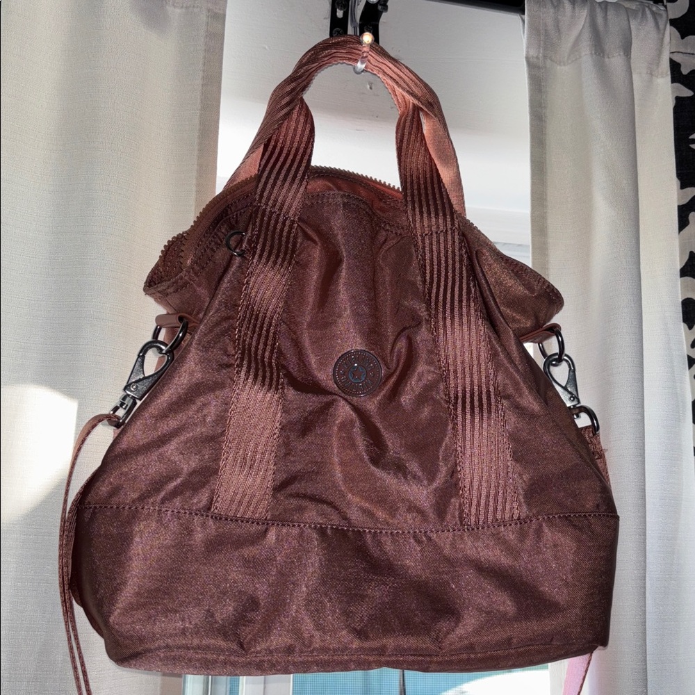 Kipling Coral Zippered Bag